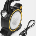 Solar Rechargeable White LED COB Work Light